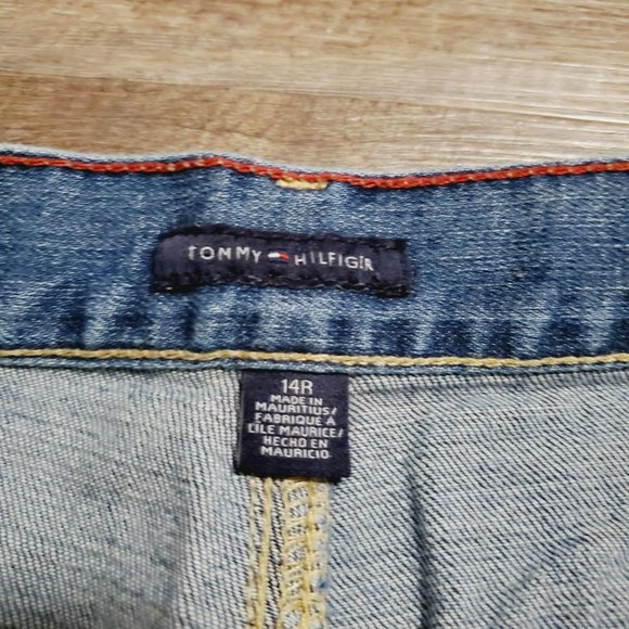 Tommy Hilfiger Womens Jeans Sz 14R Medium wash Bootcut/Flare Denim - Picture 3 of 8